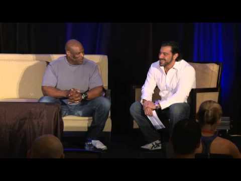 Ronnie Coleman (Mr. Olympia) at Fitness Business Summit with Bedros Keuilian